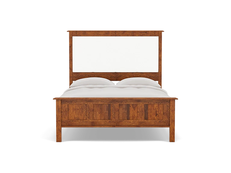 Daniel's Amish Manchester Upholstered Panel Bed
